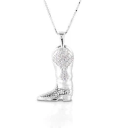 Kelly Herd Western Boot Necklace