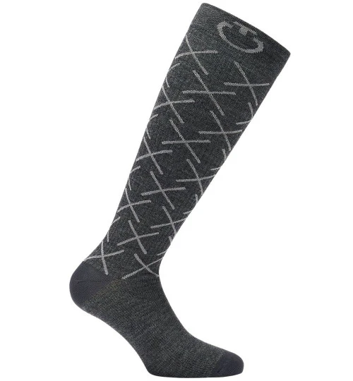 Cavalleria Toscana Logo Wool Socks