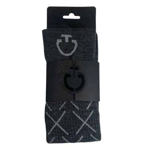 Cavalleria Toscana Logo Wool Socks - Image 3