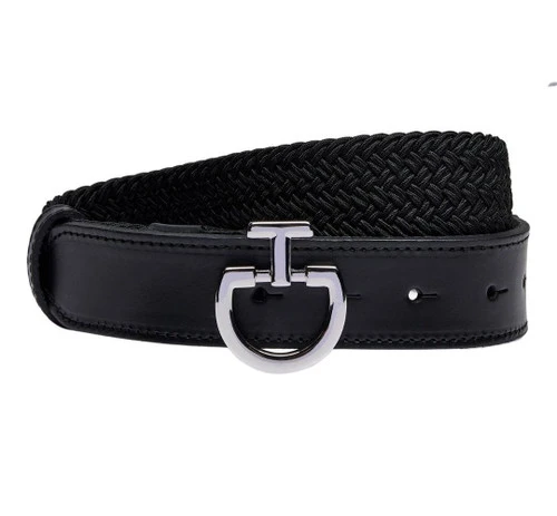 Cavalleria Toscana Woven Fabric Elastic Belt - Image 4