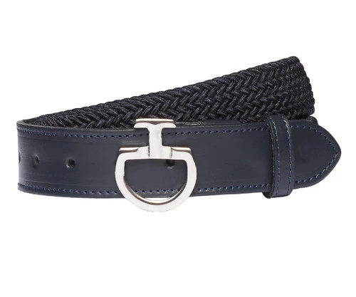 Cavalleria Toscana Woven Fabric Elastic Belt - Image 2