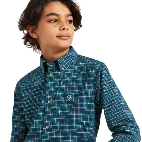 Boys Ariat Declan Stretch Shirt